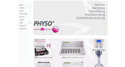 Desktop Screenshot of physo-m.com